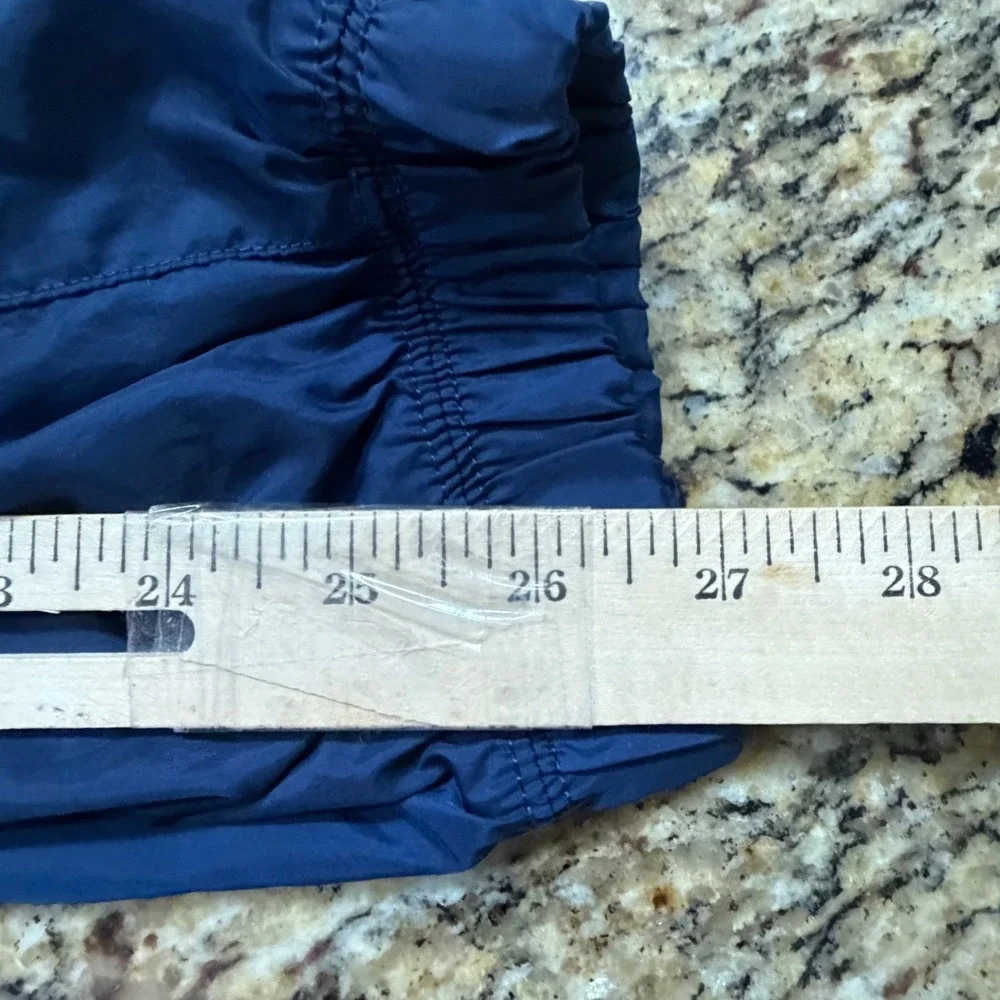 Nike Boys Large Navy Blue Windbreaker Track Pants Joggers Nylon L‎ Boys Girls